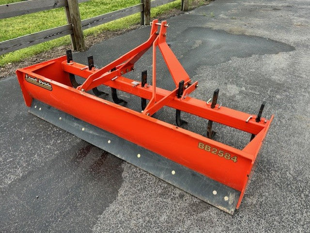 Land Pride Box Blade BB2584 | Krebs Kubota