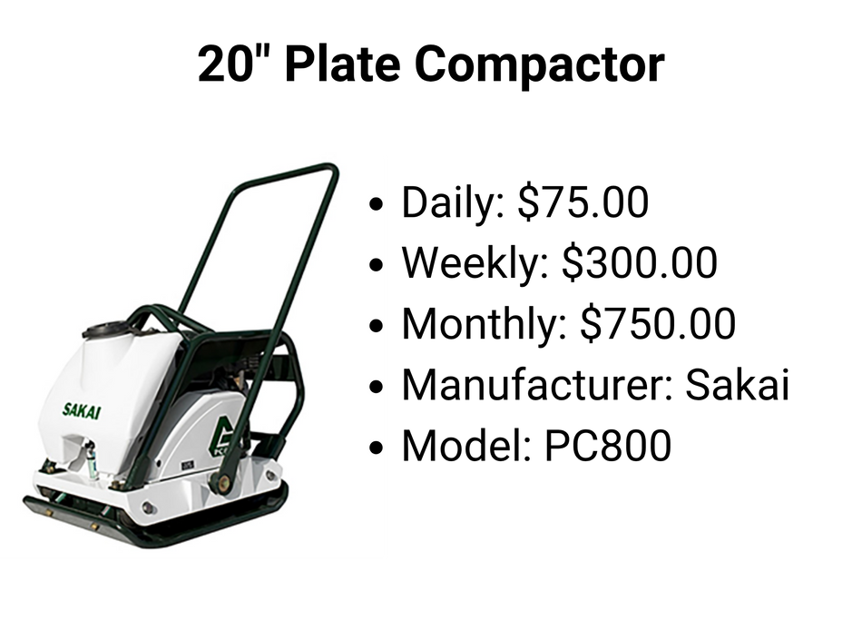 20" Plate Compactor