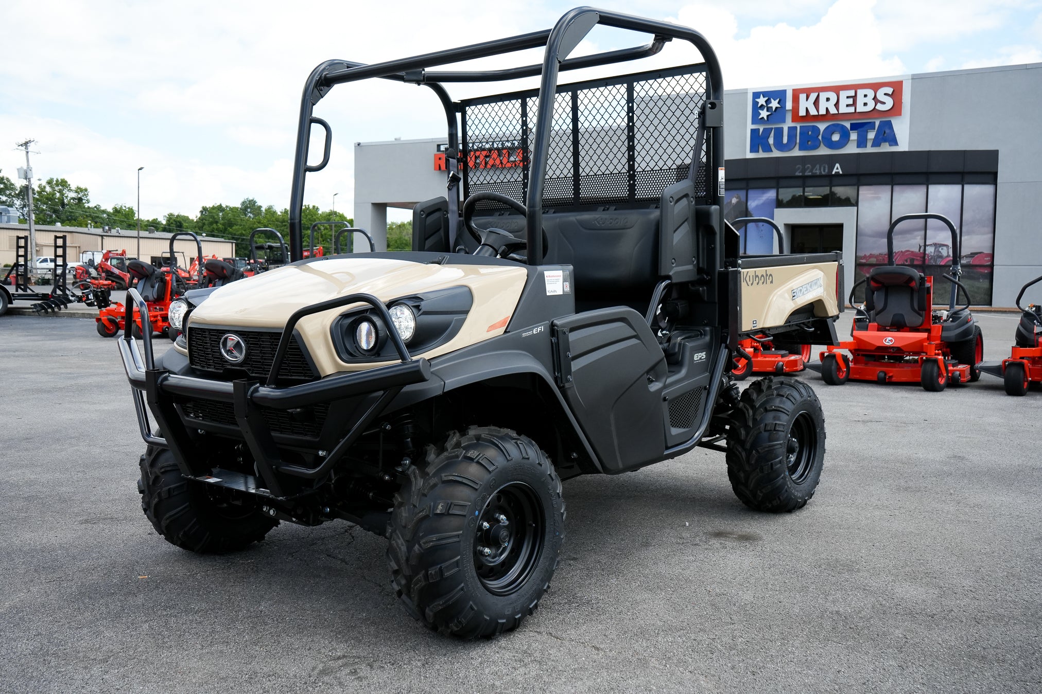 Full-Size Gas Utility Vehicles | Krebs Kubota