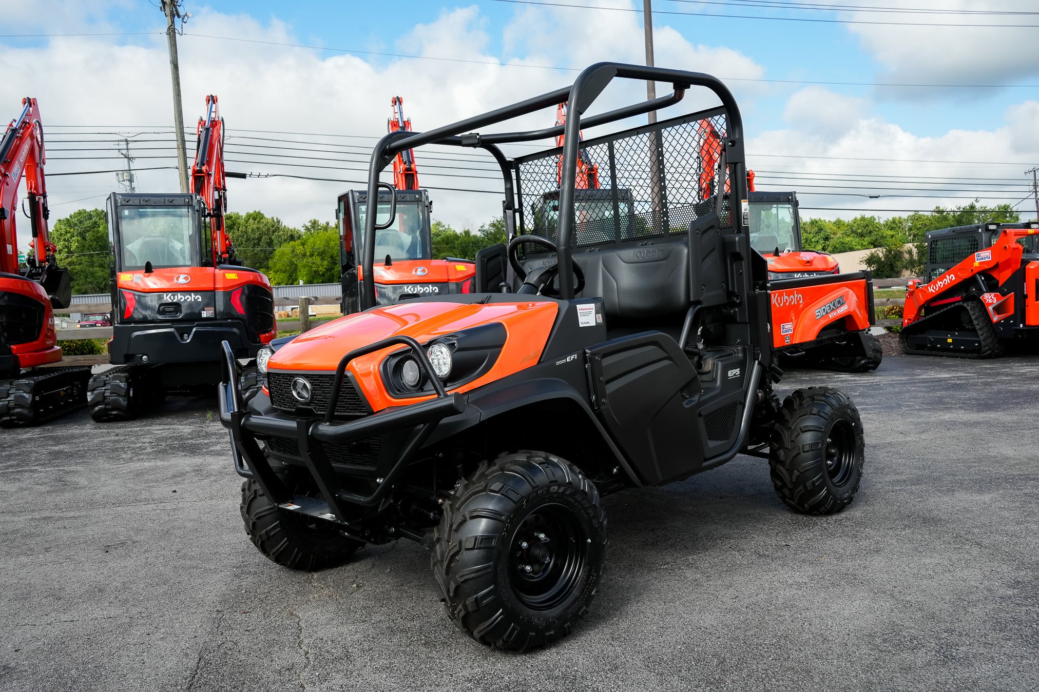 Full-Size Gas Utility Vehicles | Krebs Kubota