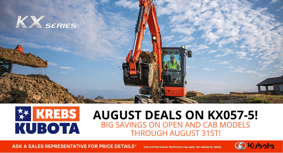 August Deals on KX057-5!
