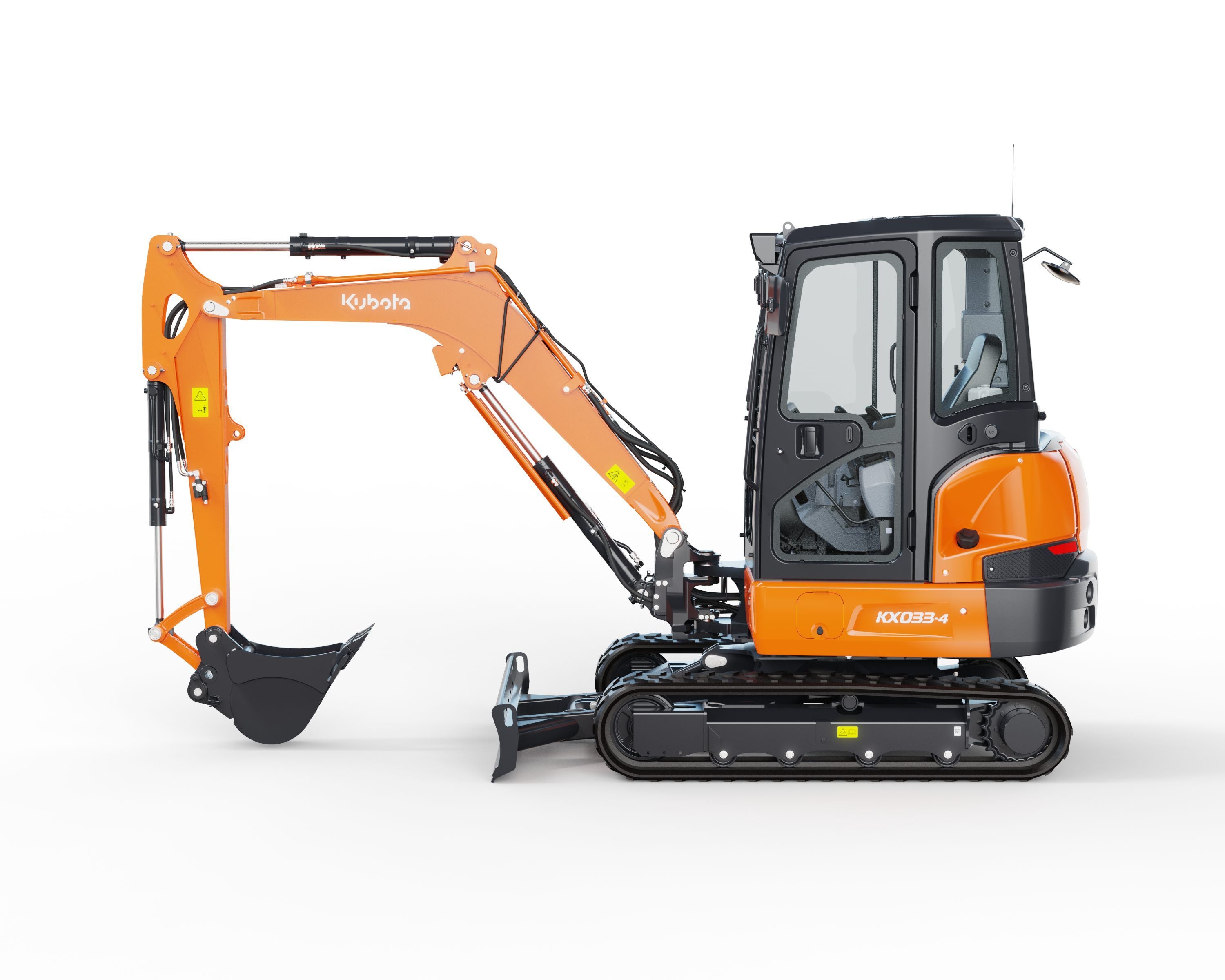 KX033-4R3A (CAB) | Krebs Kubota