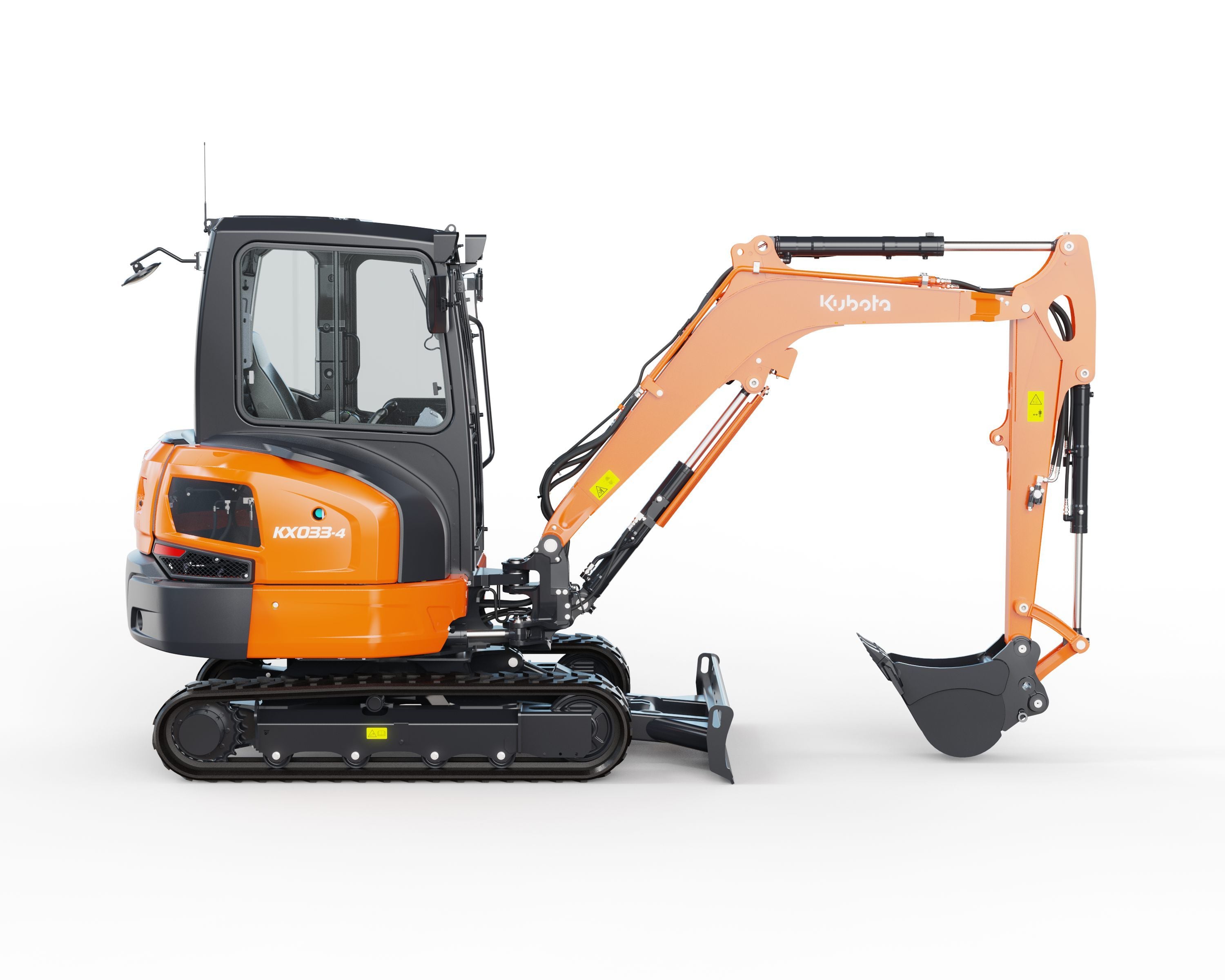 KX033-4R3A (CAB) | Krebs Kubota