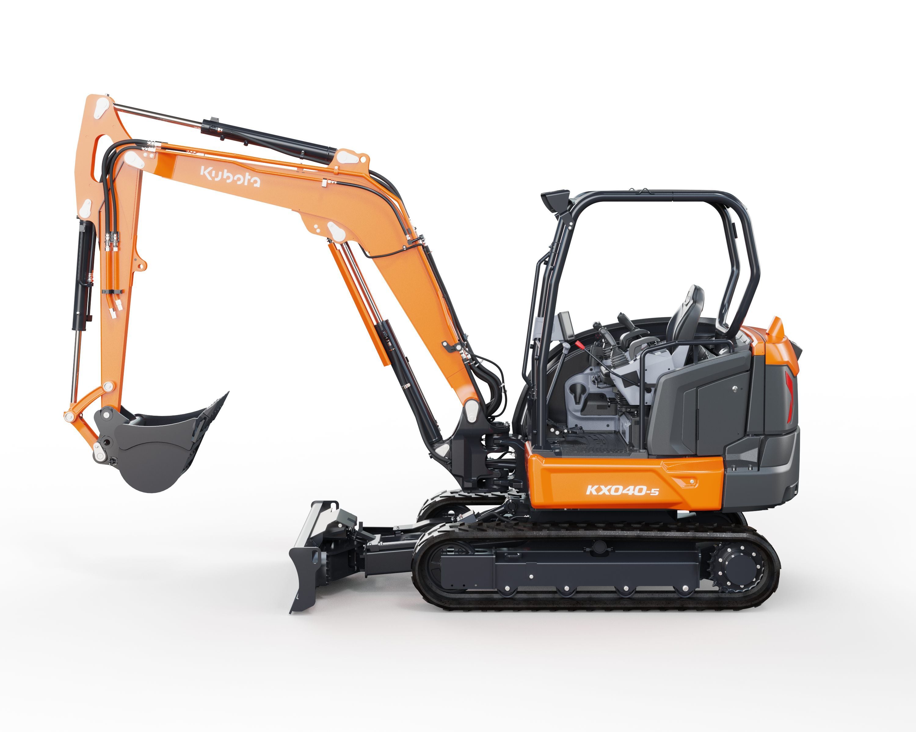 KX040-5R1A (ROPS) | Krebs Kubota