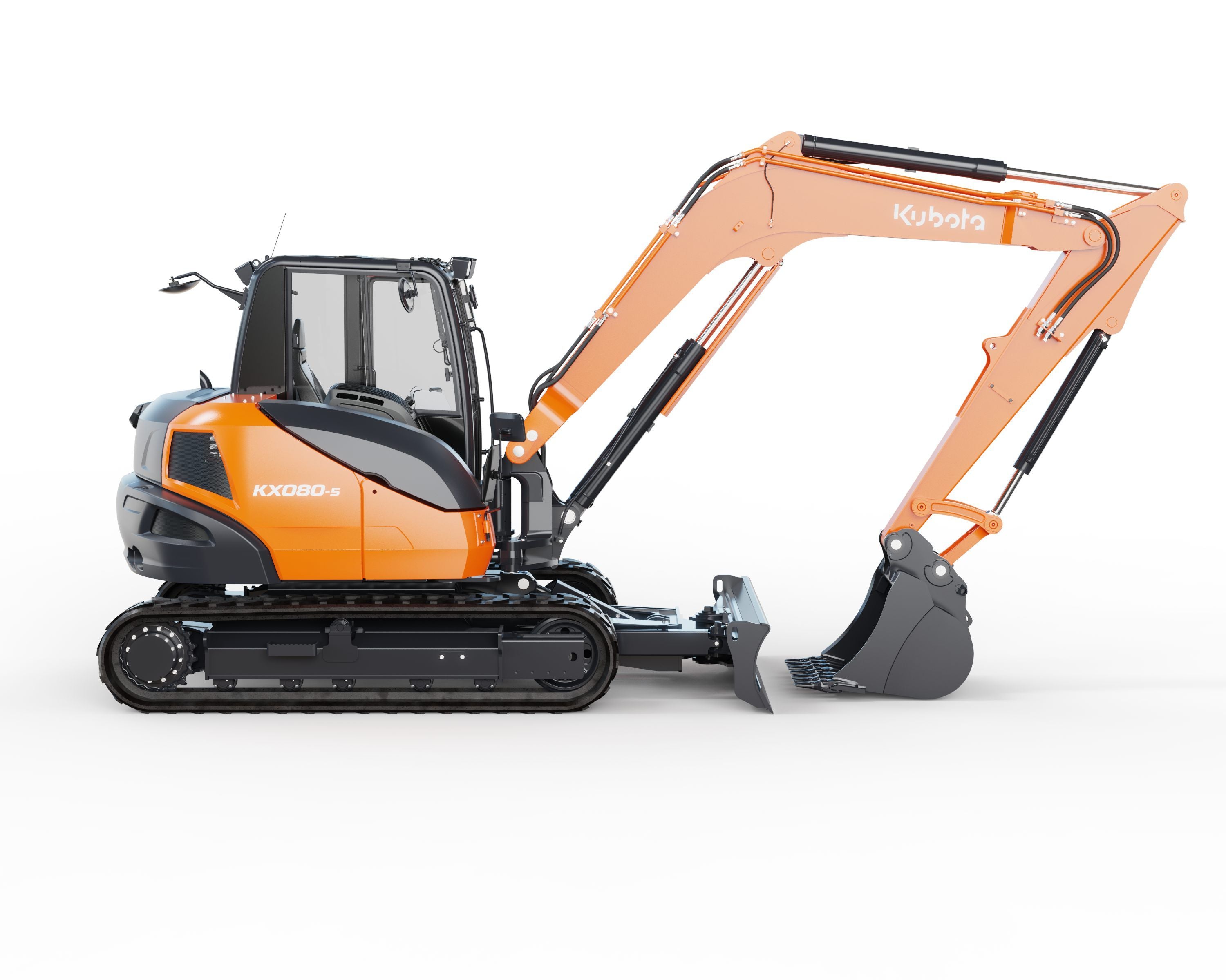 KX080-5R3A (CAB) | Krebs Kubota