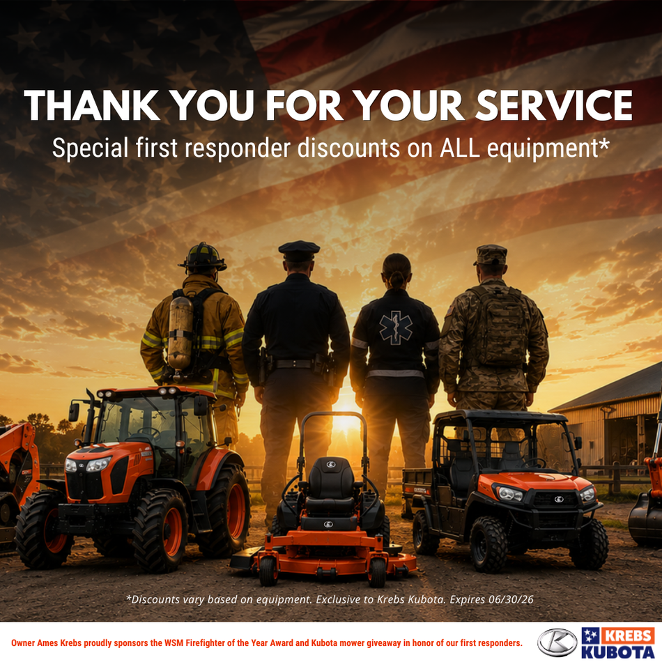 Thank You For Your Service Sales Event